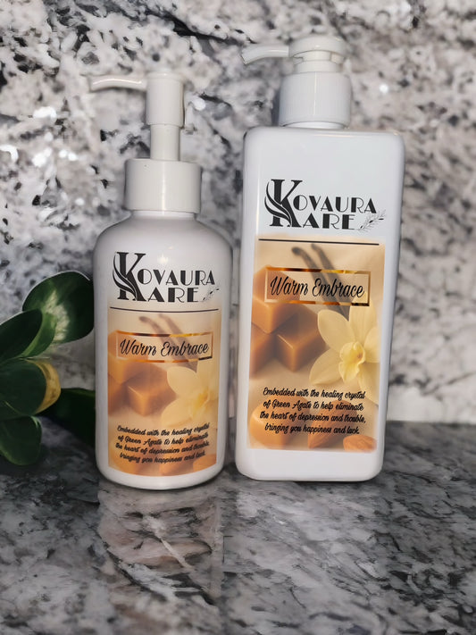 All-Natural Crystal Infused Lotion (Warm Embrace)